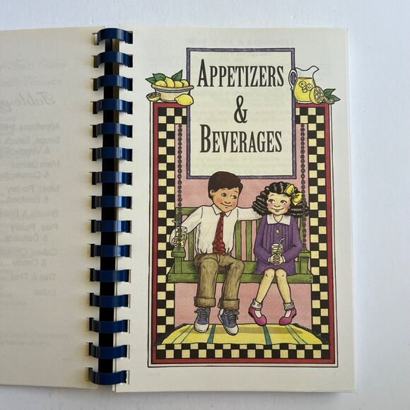 Vintage 2001 Cookbook Cooking for Kids Spiral Bound Paperback - Picture 4 of 12